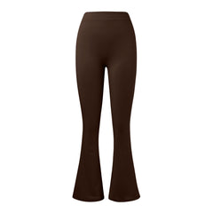 Trendy seamless flared yoga pants with high-waist hip-lifting design. Breathable compression fabric for all-day comfort. Perfect for yoga, fitness & athleisure. Shop flared styles now!