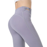 Flattering high-waist corset yoga pants with unique hip-lifting design. Double-sided brushed fabric, elegant bow detail. Ideal for yoga, running & fitness. Discover corset collection!