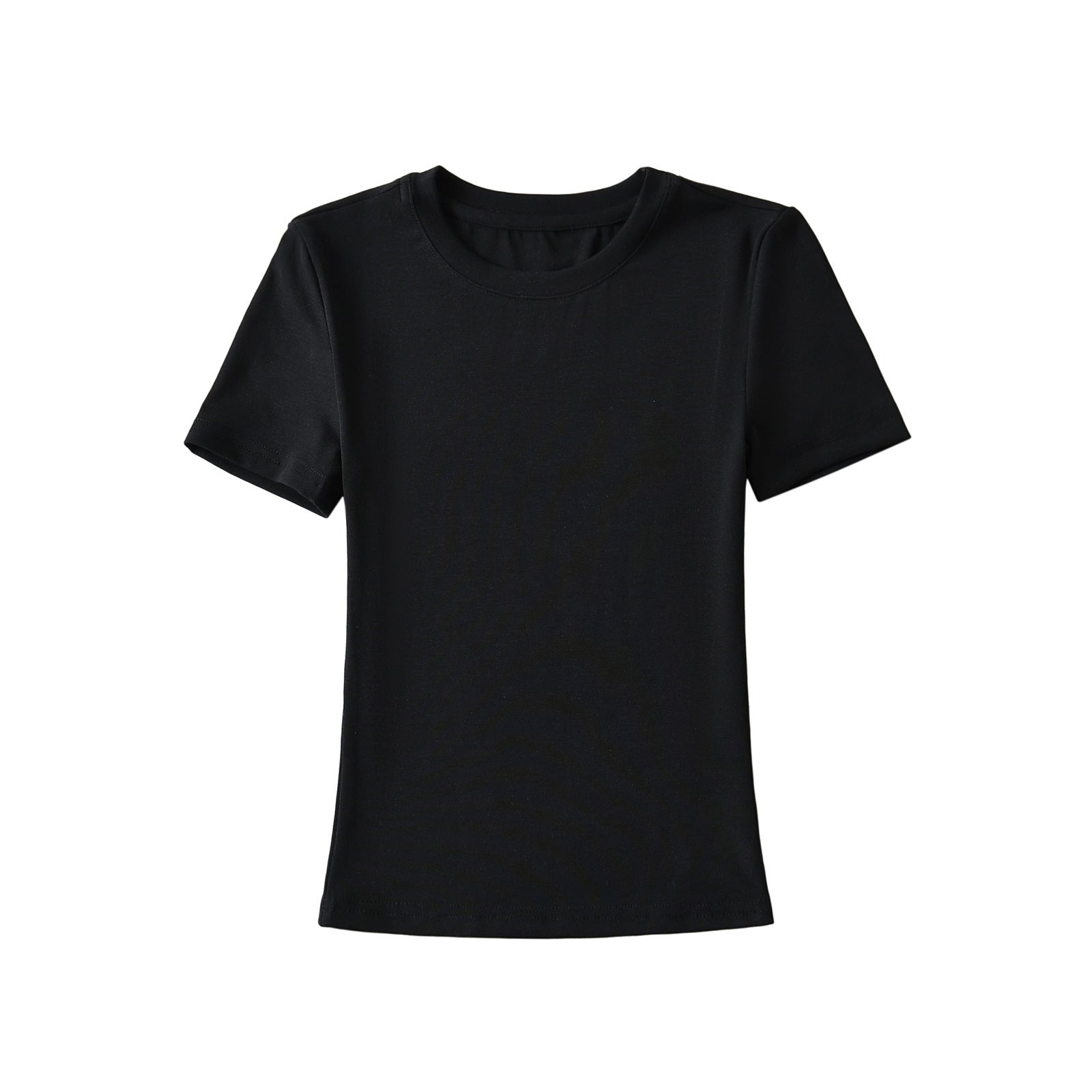 Stylish summer sports leisure suit featuring a sexy small round neck short-sleeved t-shirt and high-waist strap casual elastic boot-cut pants. Premium breathable fabric perfect for casual wear, sports & everyday activities. Shop Kincey now!
