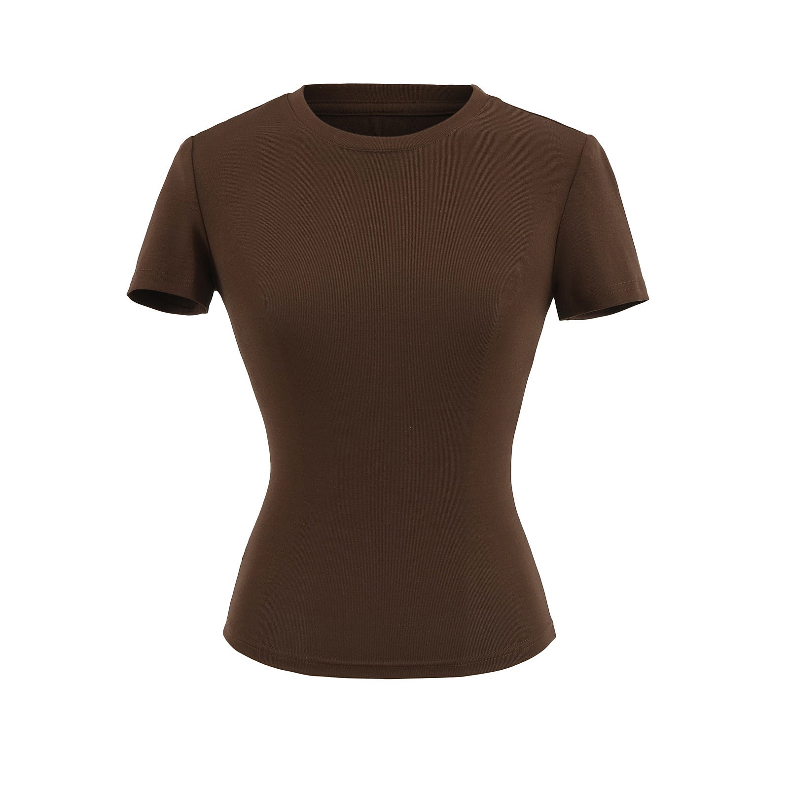Stylish summer sports leisure suit featuring a sexy small round neck short-sleeved t-shirt and high-waist strap casual elastic boot-cut pants. Premium breathable fabric perfect for casual wear, sports & everyday activities. Shop Kincey now!