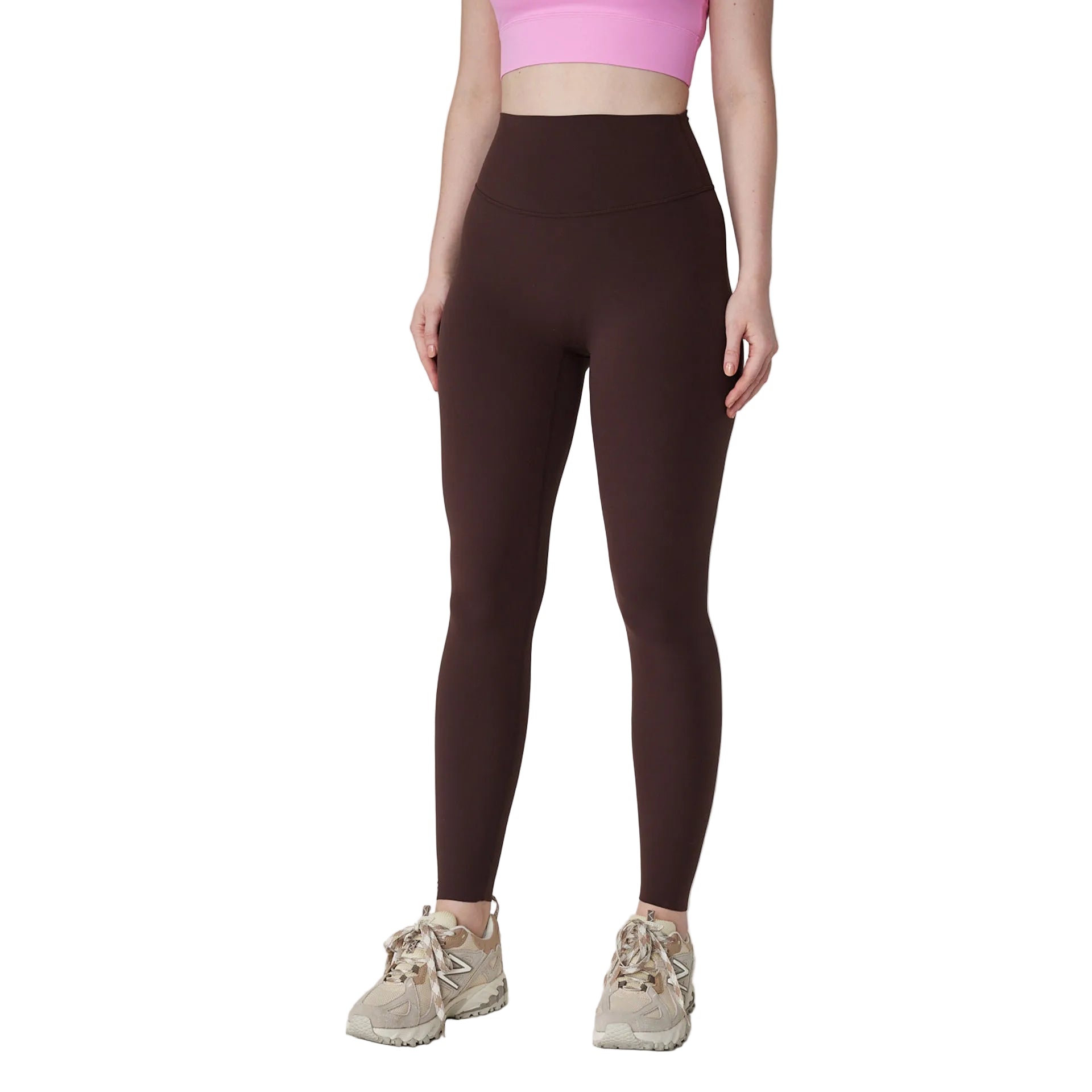 Premium one-size seamless brushed yoga pants with high waist design. Hip-lifting, no awkward lines, perfect for yoga and fitness. Soft brushed fabric for ultimate comfort.