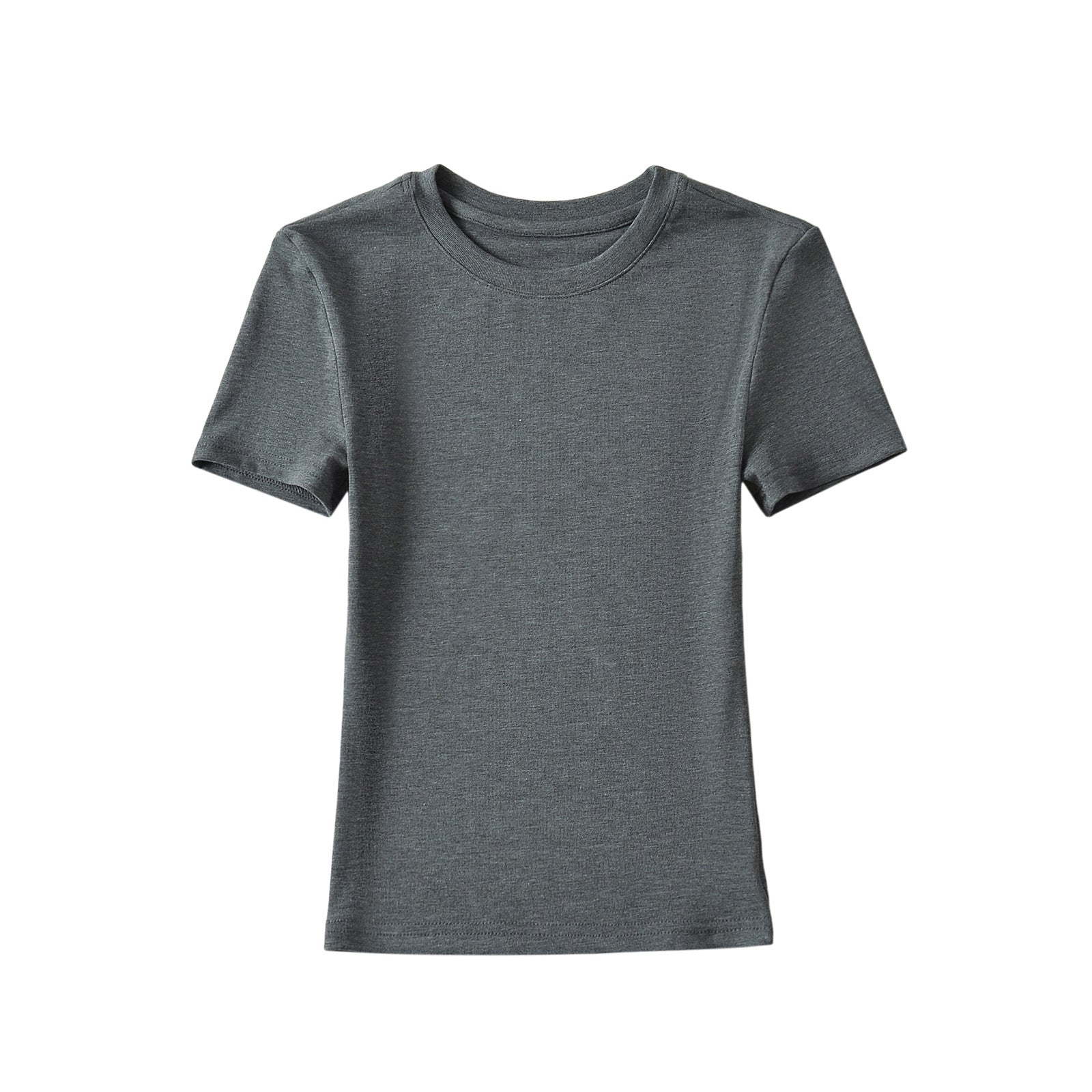Stylish summer sports leisure suit featuring a sexy small round neck short-sleeved t-shirt and high-waist strap casual elastic boot-cut pants. Premium breathable fabric perfect for casual wear, sports & everyday activities. Shop Kincey now!