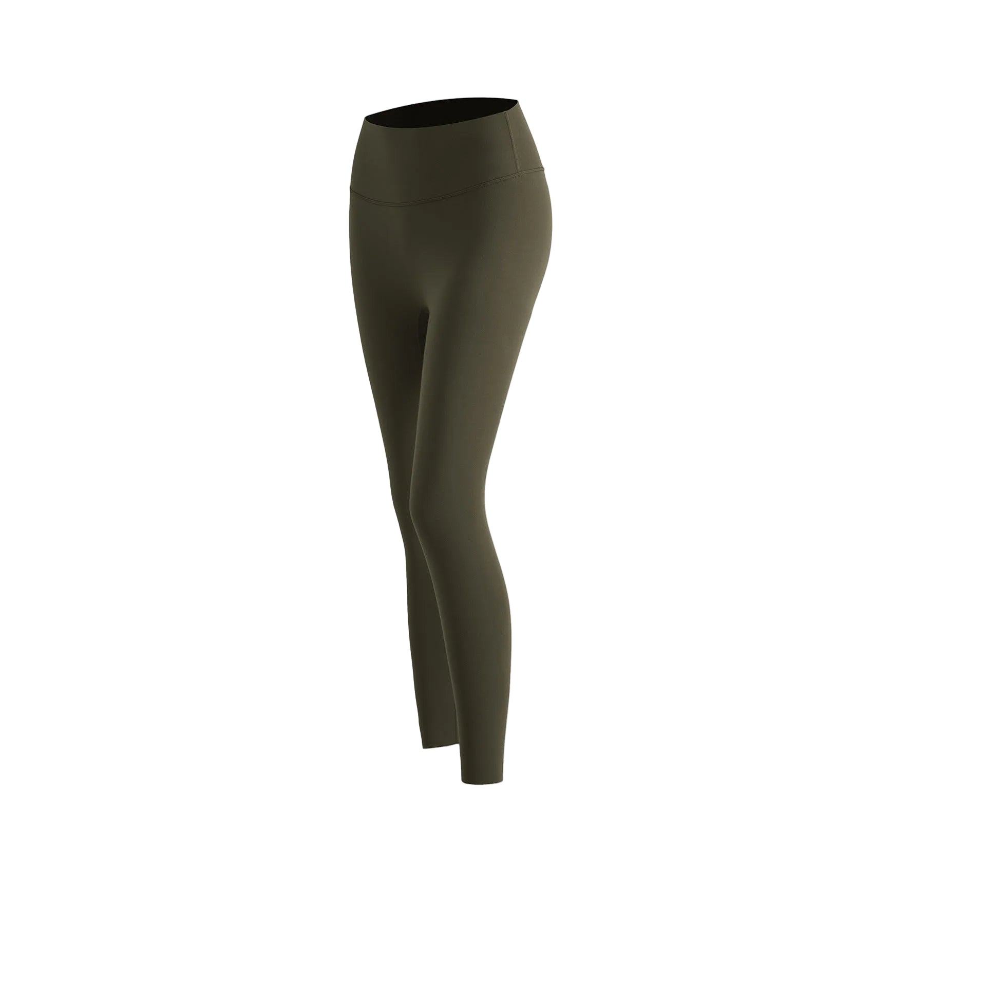 Premium nude Lycra high waist yoga pants with peach hip lifting design. Slimming compression, superior stretch, perfect for yoga and fitness training.