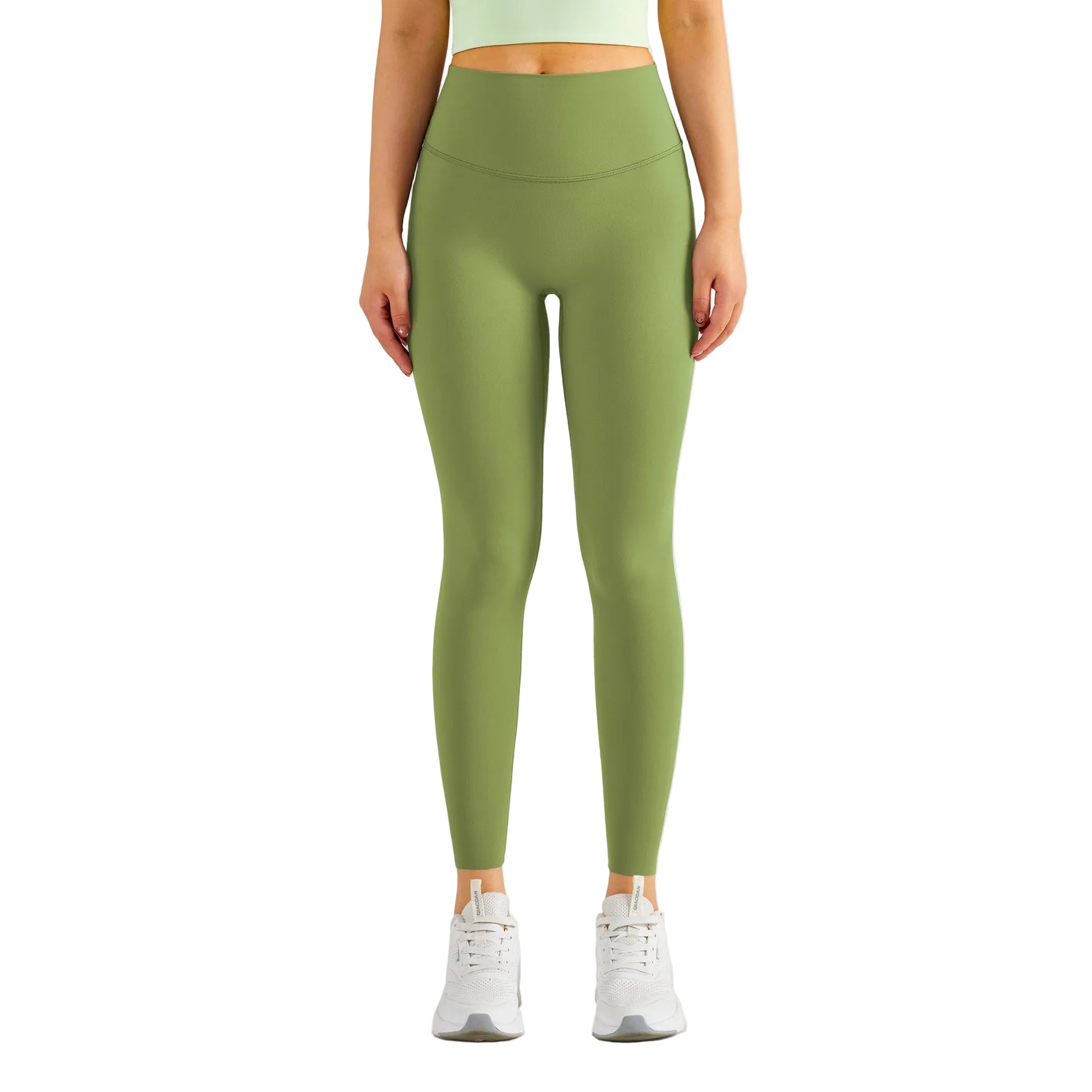Premium nude Lycra high waist yoga pants with peach hip lifting design. Slimming compression, superior stretch, perfect for yoga and fitness training.