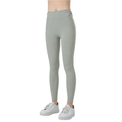 Flattering high-waist corset yoga pants with unique hip-lifting design. Double-sided brushed fabric, elegant bow detail. Ideal for yoga, running & fitness. Discover corset collection!