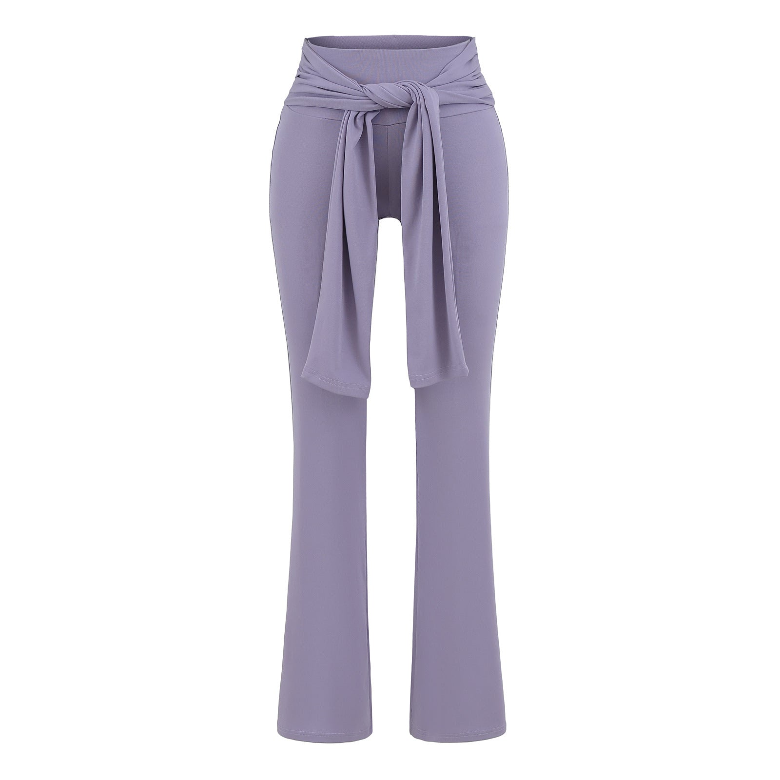 Stylish summer sports leisure suit featuring a sexy small round neck short-sleeved t-shirt and high-waist strap casual elastic boot-cut pants. Premium breathable fabric perfect for casual wear, sports & everyday activities. Shop Kincey now!