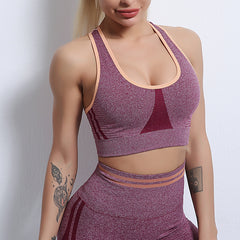 Shop Kincey's knitted yoga set for women. High-waist sports bra with yoga pants or shorts. Breathable, quick-dry, 4-way stretch activewear in 10+ colors.